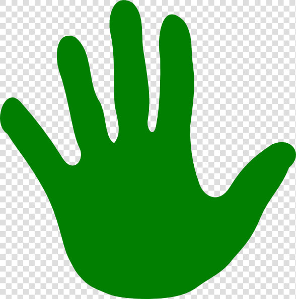 Hand Green Left Clip Art   Hand Clip Art  HD Png DownloadTransparent PNG