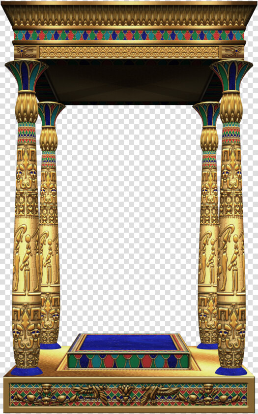 Ancient Egypt Clip Art   Ancient Egyptian Pillars Architecture  HD Png DownloadTransparent PNG