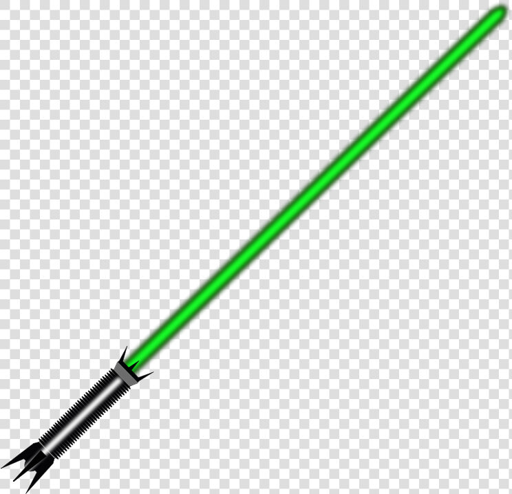 Light Saber Green Png Clipart   Png Download   Lightsaber Clip Art  Transparent PngTransparent PNG