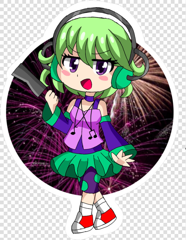 Her Headphones Are Actually Based Off A Monkey class   Cartoon  HD Png DownloadTransparent PNG