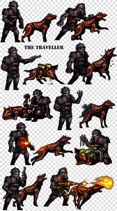 Darkest Dungeon Hound Master Mods  HD Png DownloadTransparent PNG