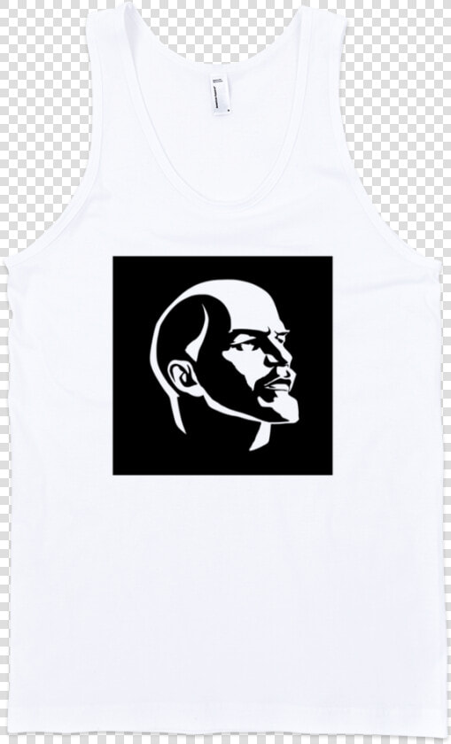 Lenin Fine Jersey Tank Top Unisex By Itee   Sleeveless Shirt  HD Png DownloadTransparent PNG