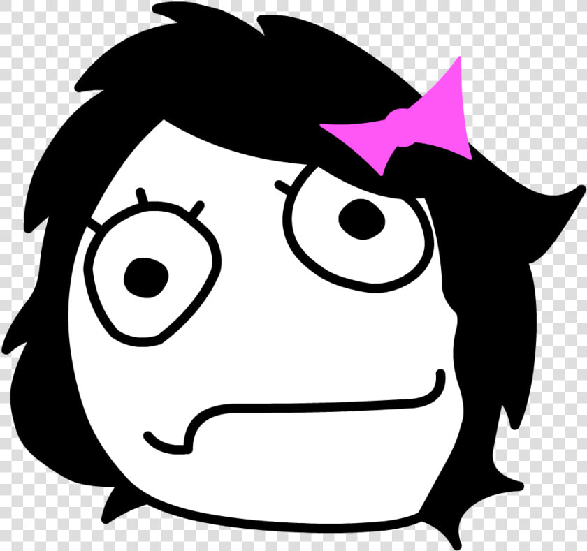 Teh Meme Wiki   Girl Troll Face Png  Transparent PngTransparent PNG