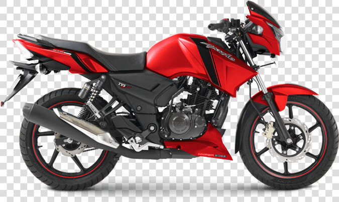 Tvs Apache Rtr 160 Matte Red Edition   Matte Red Apache 160  HD Png DownloadTransparent PNG