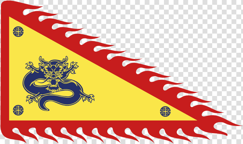 Transparent Chinese Flag Png   Middle Ages China Flag  Png DownloadTransparent PNG