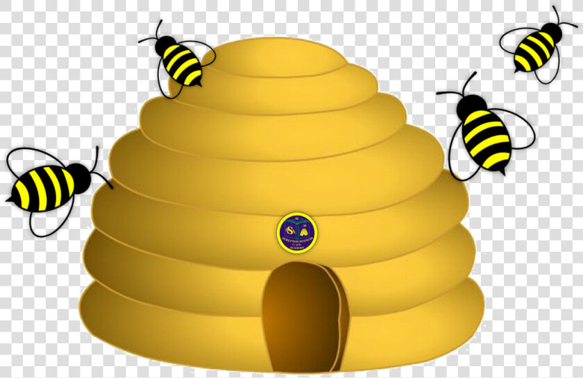 Bee Hive Clipart Yellow Bee   Transparent Bee Hive Clip Art  HD Png DownloadTransparent PNG