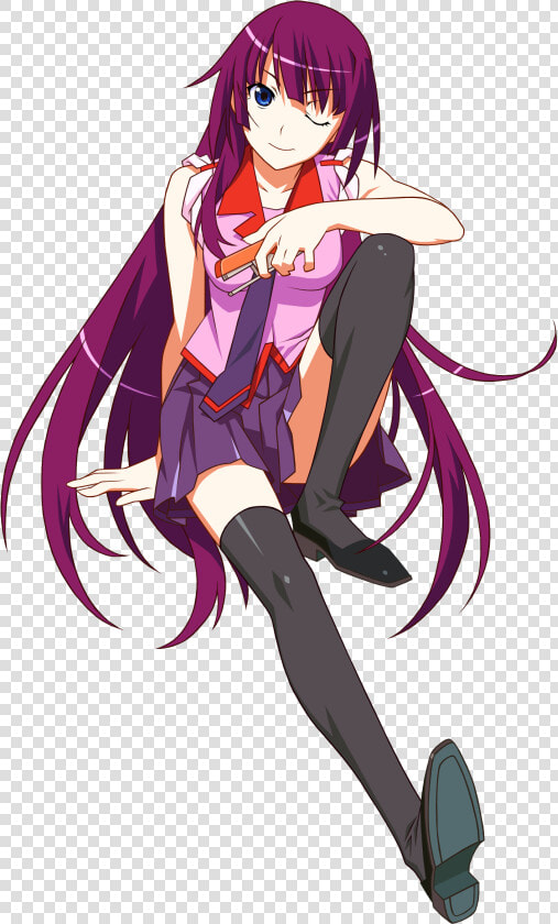 Hitagi Senjougahara  HD Png DownloadTransparent PNG