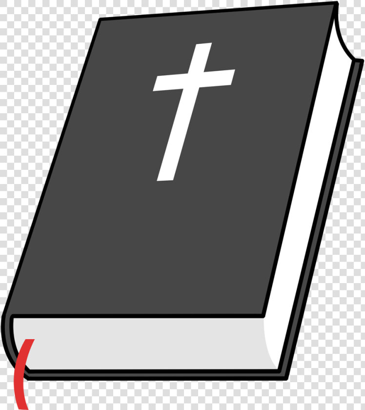 Bible Clipart Free Transparent Background   Black And White Holy Bible Clipart  HD Png DownloadTransparent PNG