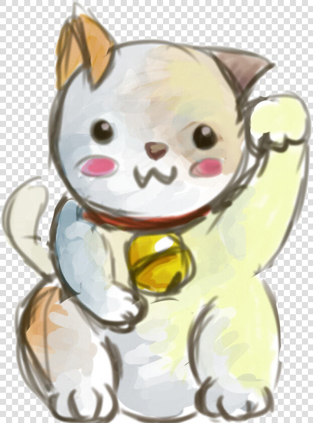 Maneki Neko Png Hd   Manekineko Png  Transparent PngTransparent PNG