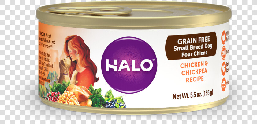 Halo Holistic Grain Free Chicken And Chickpea Recipe   745158600527  HD Png DownloadTransparent PNG