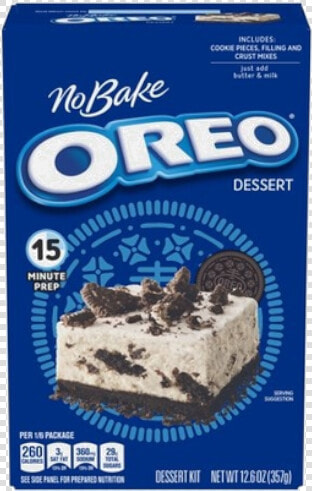 Jello No Bake Oreo Dessert Mix   Jello Oreo No Bake Dessert  HD Png DownloadTransparent PNG