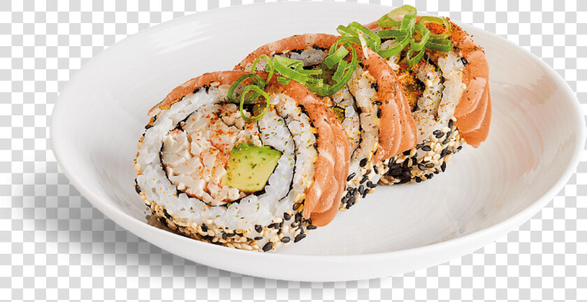 Dragon Roll   California Roll Yo Sushi  HD Png DownloadTransparent PNG