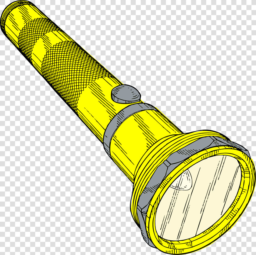 Torch Flashlight Electric   Electric Torch Clipart  HD Png DownloadTransparent PNG