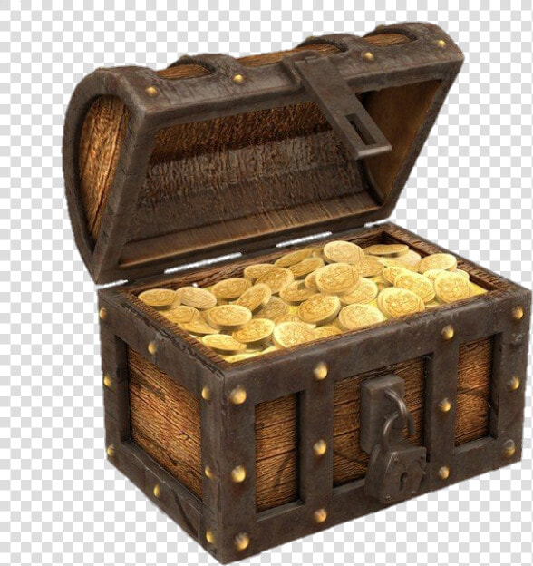  treasure  gold  box   Gold Pirate Treasure Chest  HD Png DownloadTransparent PNG