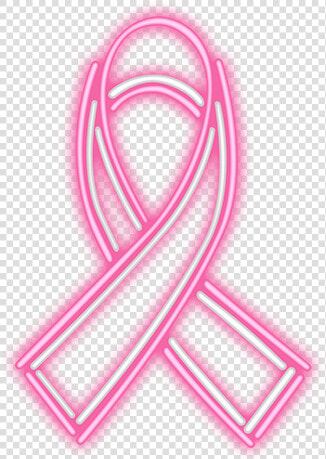  neon  pink  ribbon  cute  girl  love  hearts  cancer   Neon Cancer Ribbon Png  Transparent PngTransparent PNG