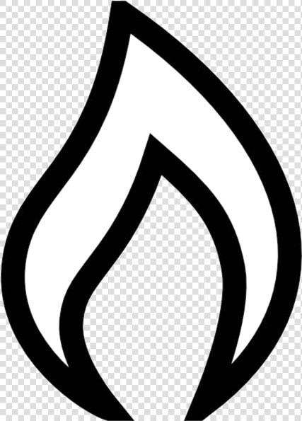 Flame Clipart Simple Natural Gas Black And White Free   Natural Gas Clipart  HD Png DownloadTransparent PNG