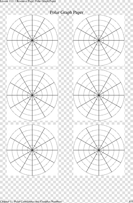 Polar Circle Graph Paper Main Image   Circle  HD Png DownloadTransparent PNG