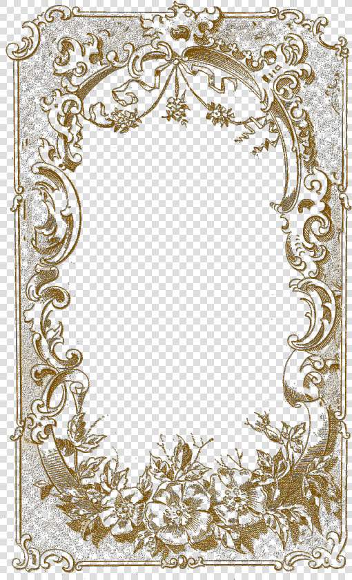 Vintage Gold Frame Png   Vintage Book Frame Png  Transparent PngTransparent PNG