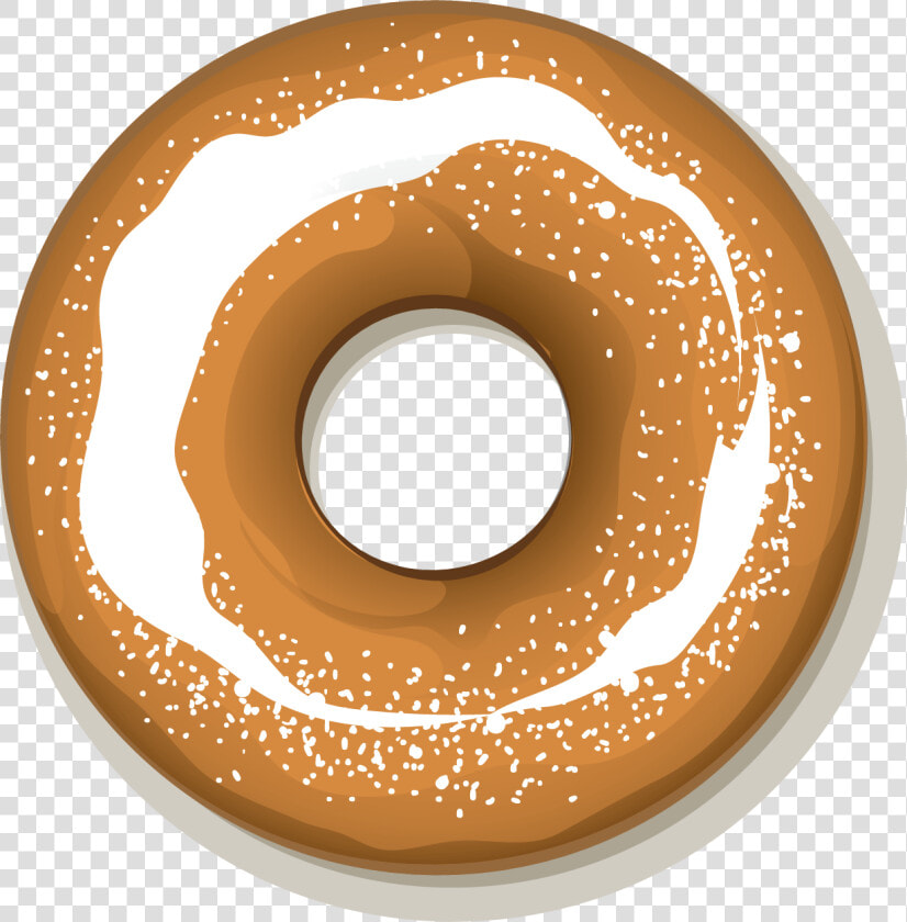 Clipart Free Stock Doughnut Icon Cartoon Transprent   Clipart Cartoon Bagel  HD Png DownloadTransparent PNG