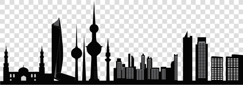 Thumb Image   Kuwait City Skyline Silhouette  HD Png DownloadTransparent PNG