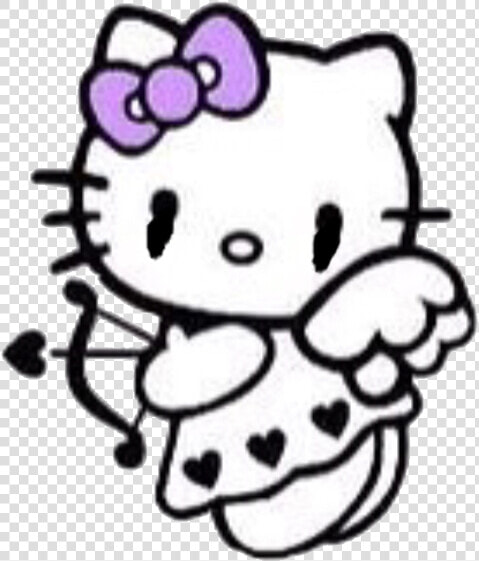  sanrio  kitty  horror  evil  myedit  glitch  gothic   Hello Kitty Png Dark  Transparent PngTransparent PNG