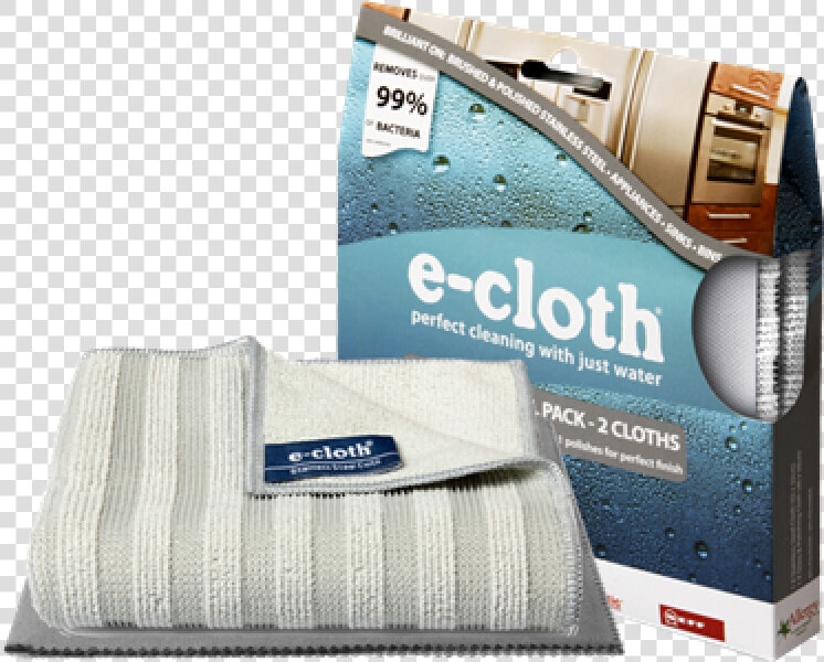 2 Stainless Steel Cleaning Cloths   E Cloth Stainless Steel Cloth  HD Png DownloadTransparent PNG