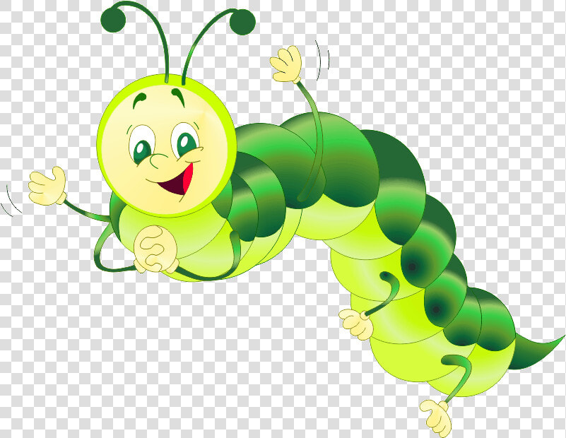 Butterfly The Very Hungry Caterpillar Clip Art   Transparent Background Caterpillar Clipart Png  Png DownloadTransparent PNG