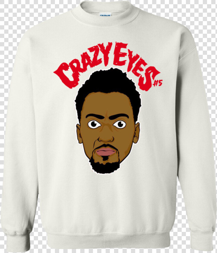 Bobby Portis Crazy Eyes Sweatshirt Sweater Red Style   Gucci Mystic Cat Sweater Men  HD Png DownloadTransparent PNG