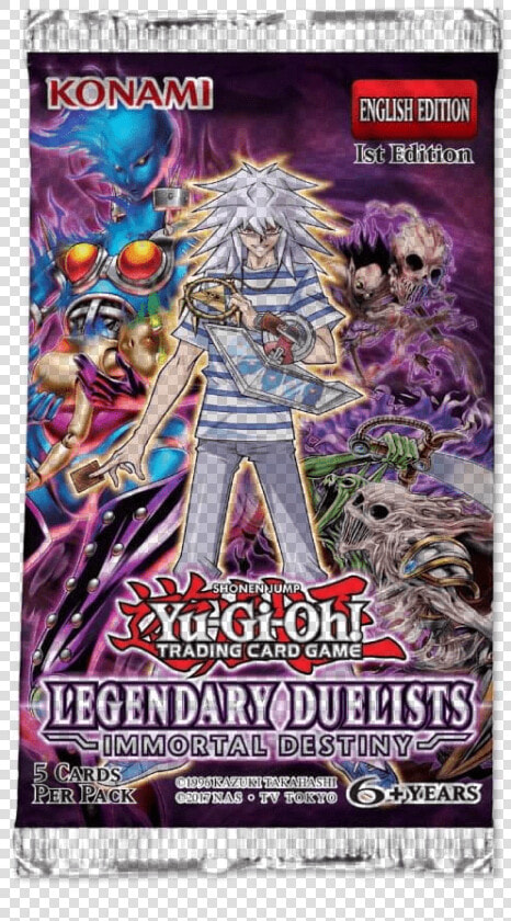 Yugioh Ld Immortal Destiny Booster   Legendary Duelists Immortal Destiny  HD Png DownloadTransparent PNG