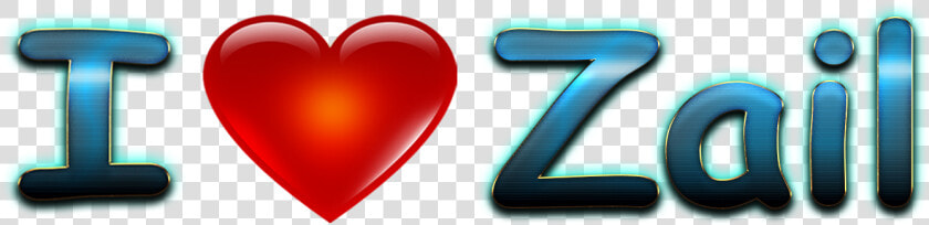 Zail 3d Letter Png Name   John Name In Heart  Transparent PngTransparent PNG