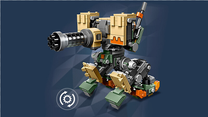 Overwatch Bastion Lego Canon  HD Png DownloadTransparent PNG