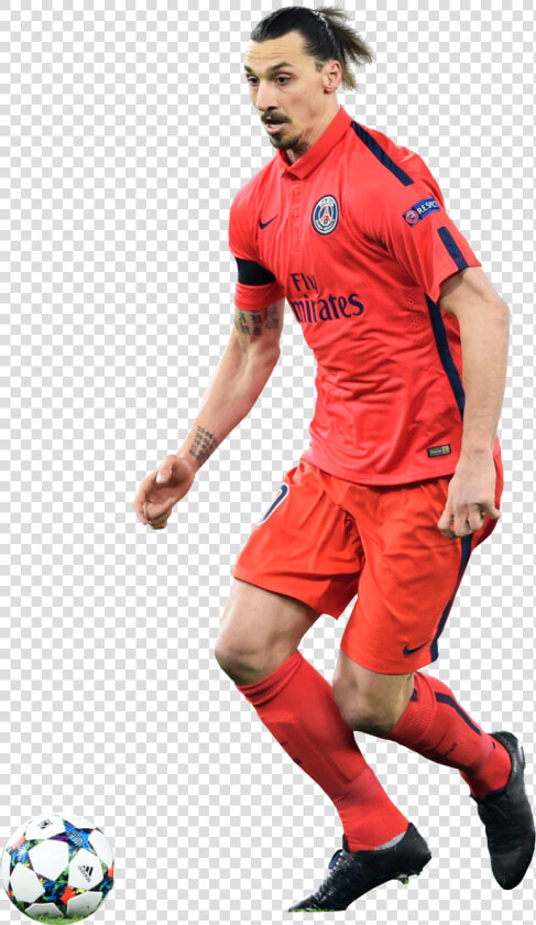 Zlatan Ibrahimovic render   Kick Up A Soccer Ball  HD Png DownloadTransparent PNG