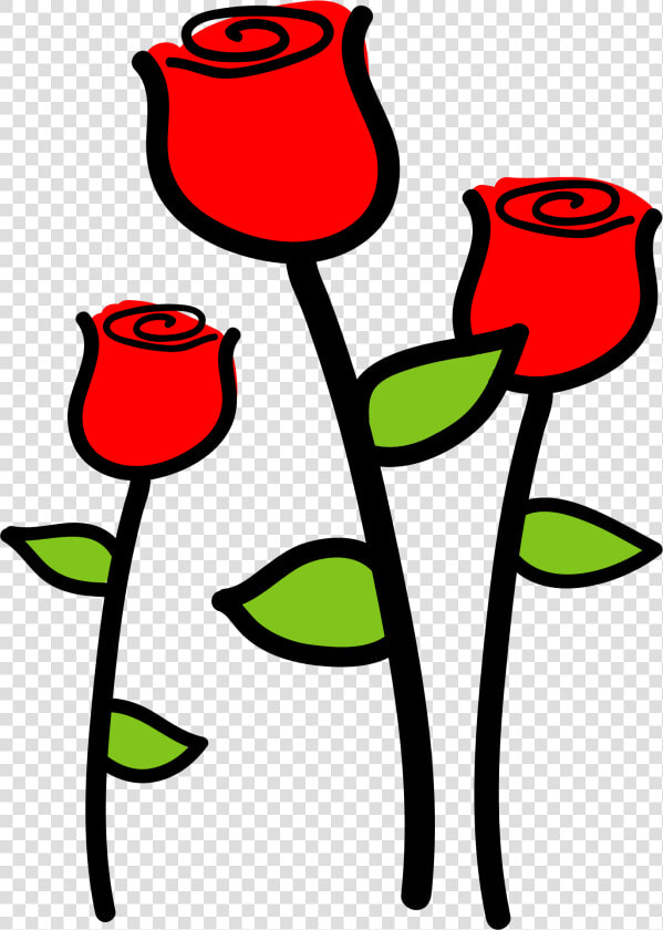 Rose Flowers Clip Arts   Big Rose Flowers Clip Art  HD Png DownloadTransparent PNG