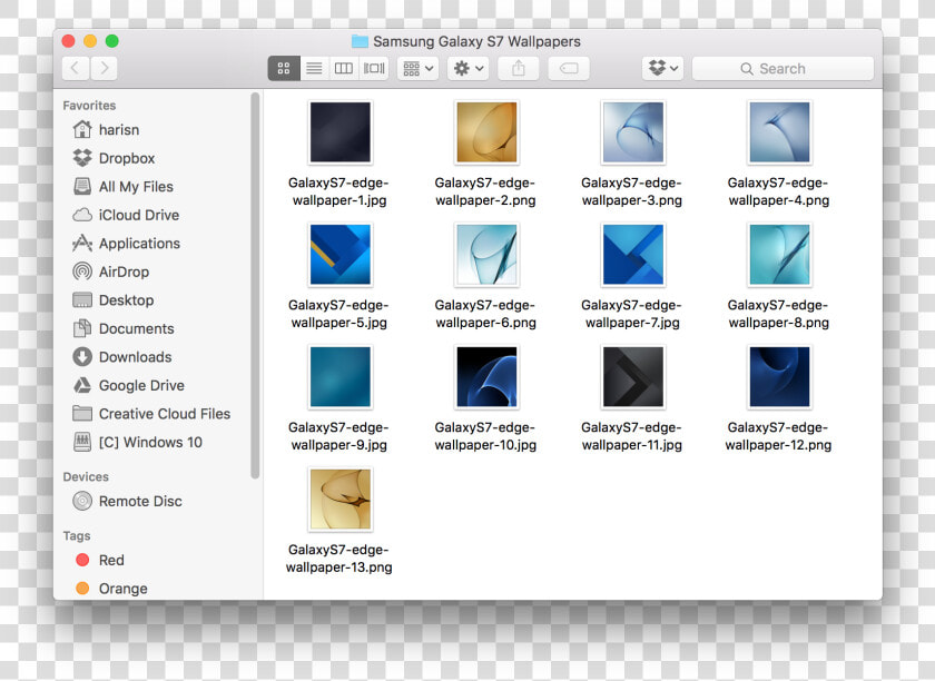 Galaxy S7 Edge Wallpapers   Icloud Drive High Sierra  HD Png DownloadTransparent PNG