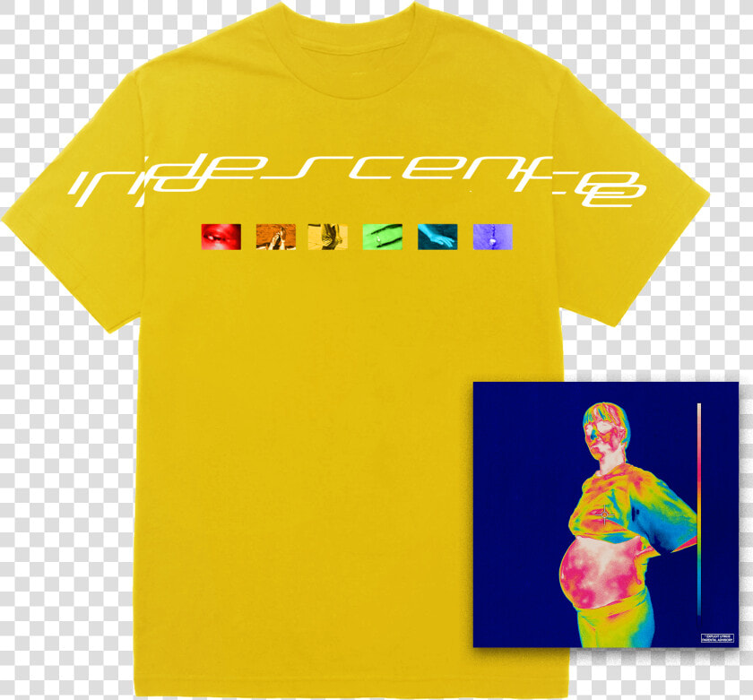 Iridescence   Yellow Iridescence Shirt Brockhampton  HD Png DownloadTransparent PNG