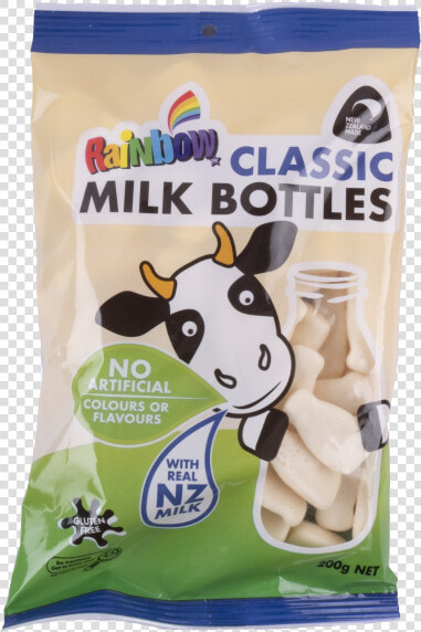 Classic Milk Bottles 200g   Dairy Cow  HD Png DownloadTransparent PNG