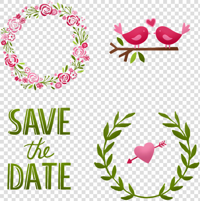 Wedding  Cake Wreath  Save The Date  Marriage   Whip It Up Wednesday  HD Png DownloadTransparent PNG