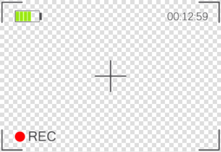  camera  recording  overlay  effect  cool  video   Cross  HD Png DownloadTransparent PNG