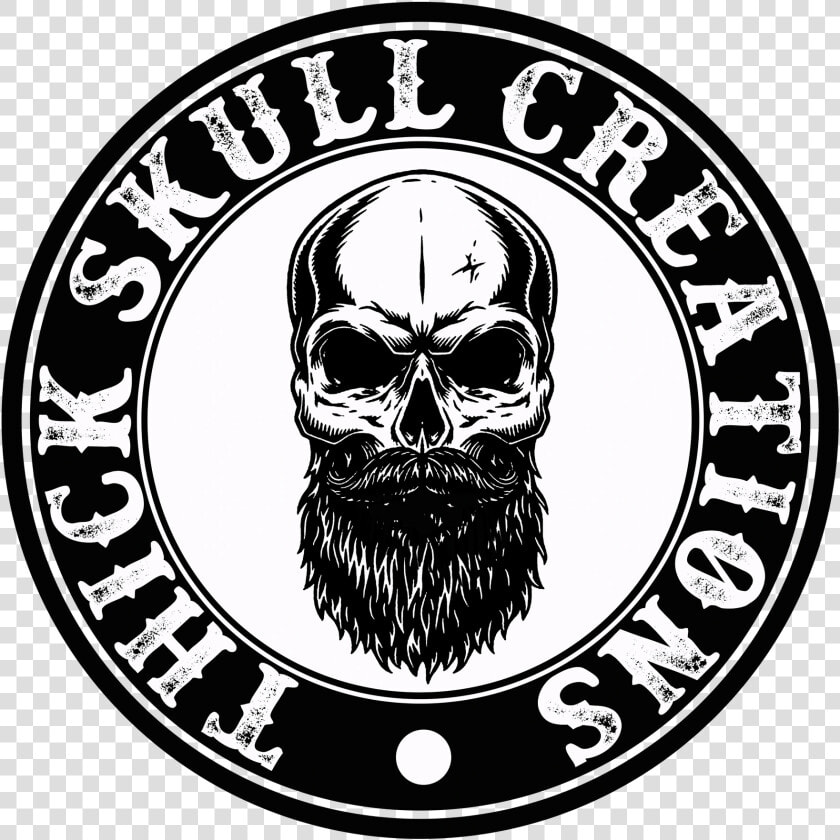 Transparent Badass Skull Png   Emblem  Png DownloadTransparent PNG