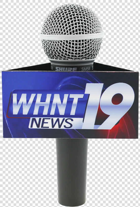 Whnt Triangle Mic Flag   News Microphone  HD Png DownloadTransparent PNG