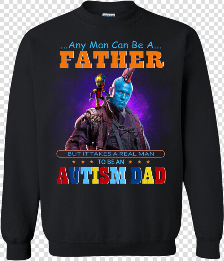 Groot And Yondu Autism Dad Any Man Can Be A Father   One Piece Ugly Christmas Sweater  HD Png DownloadTransparent PNG