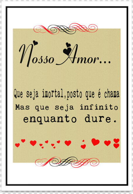 Poster Nosso Amor De Ednaldo Mendesna   Calligraphy  HD Png DownloadTransparent PNG