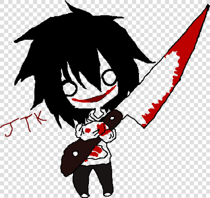 Jeff The Killer   Creepypasta Jeff The Killer Chibi  HD Png DownloadTransparent PNG