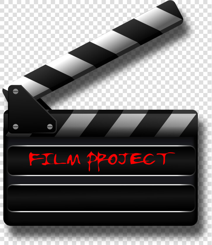 Cinema Clipart Film Slate   Transparent Slate For Film  HD Png DownloadTransparent PNG