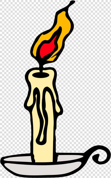 Vela  Llama  Iluminado  Quema  Amarillo  Cera  Fusión   Melting Candle Clip Art  HD Png DownloadTransparent PNG