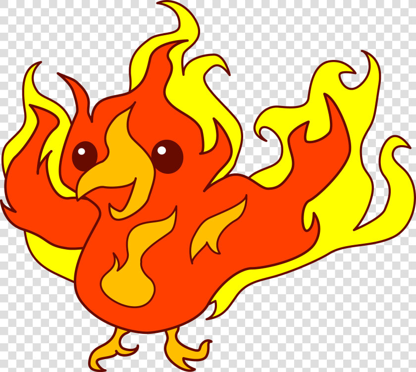 Prometheus Giving Fire Clipart   Cute Phoenix Clip Art  HD Png DownloadTransparent PNG