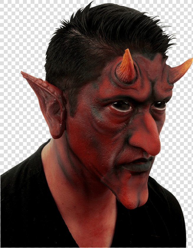 Red Devil Ears Latex Appliance   Devil Horns  HD Png DownloadTransparent PNG