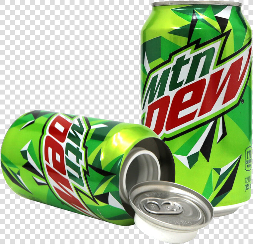 Mountain Dew Can Safe Can   Mountain Dew And Pepsi  HD Png DownloadTransparent PNG