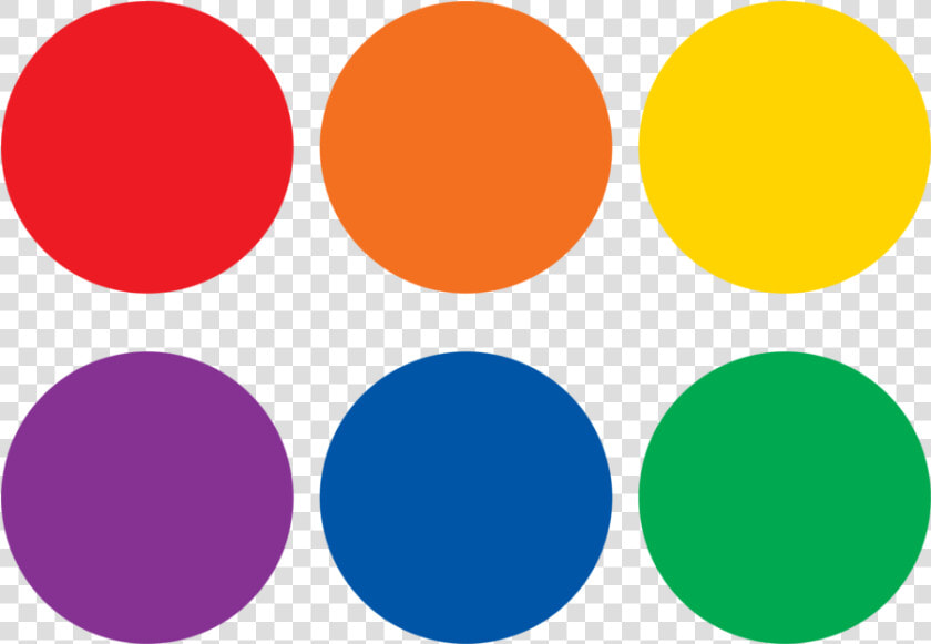 Tcr77379 Spot On Colorful Circles Vinyl Floor Markers  HD Png DownloadTransparent PNG