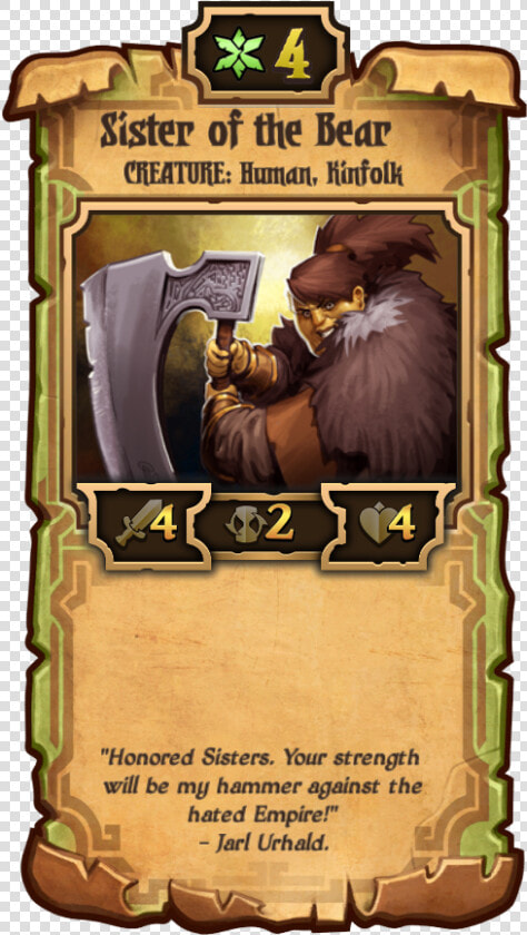 Sister Of The Bear   Callers Bane Card List  HD Png DownloadTransparent PNG